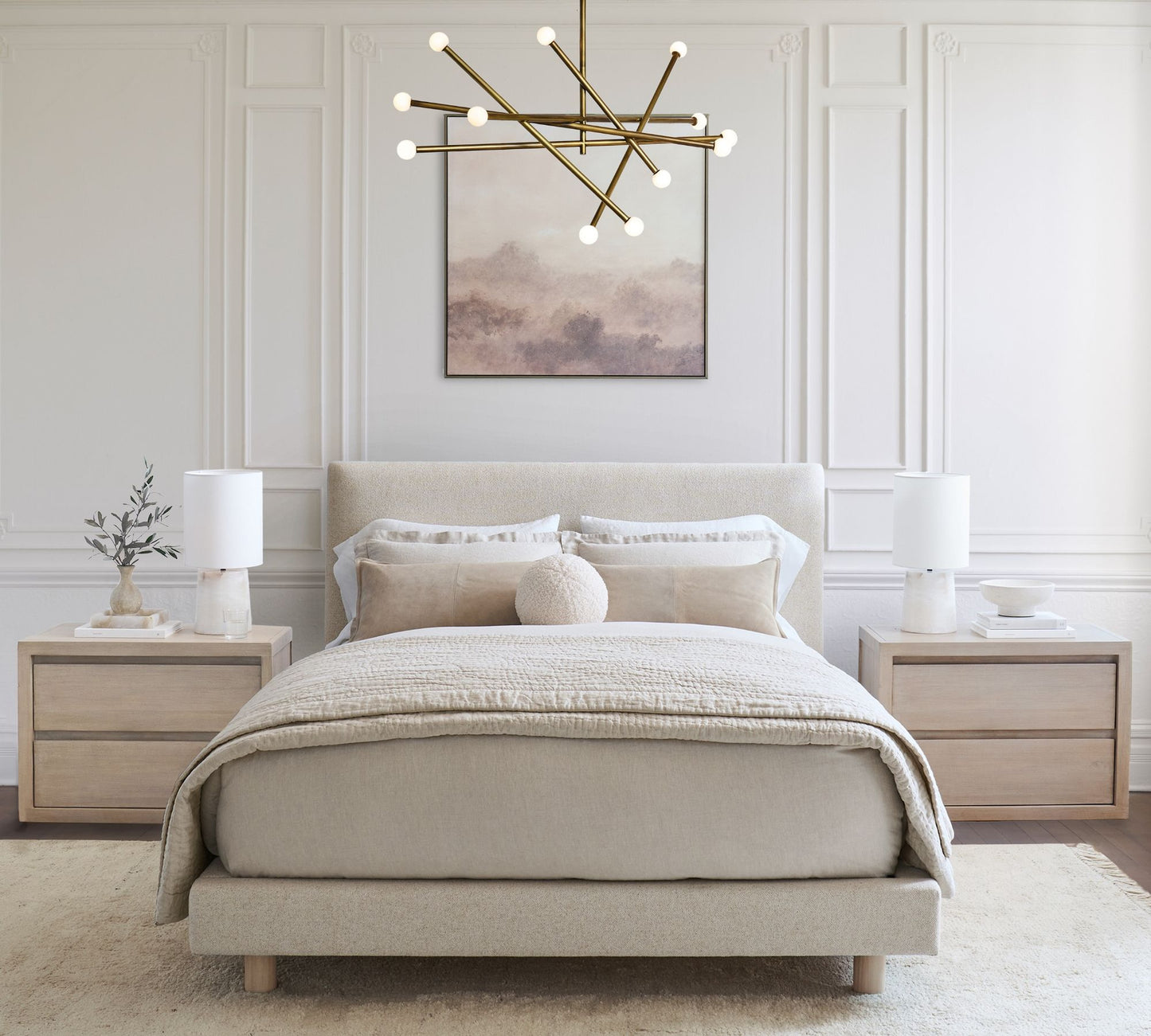 Cama ANDREA (Tapizada)