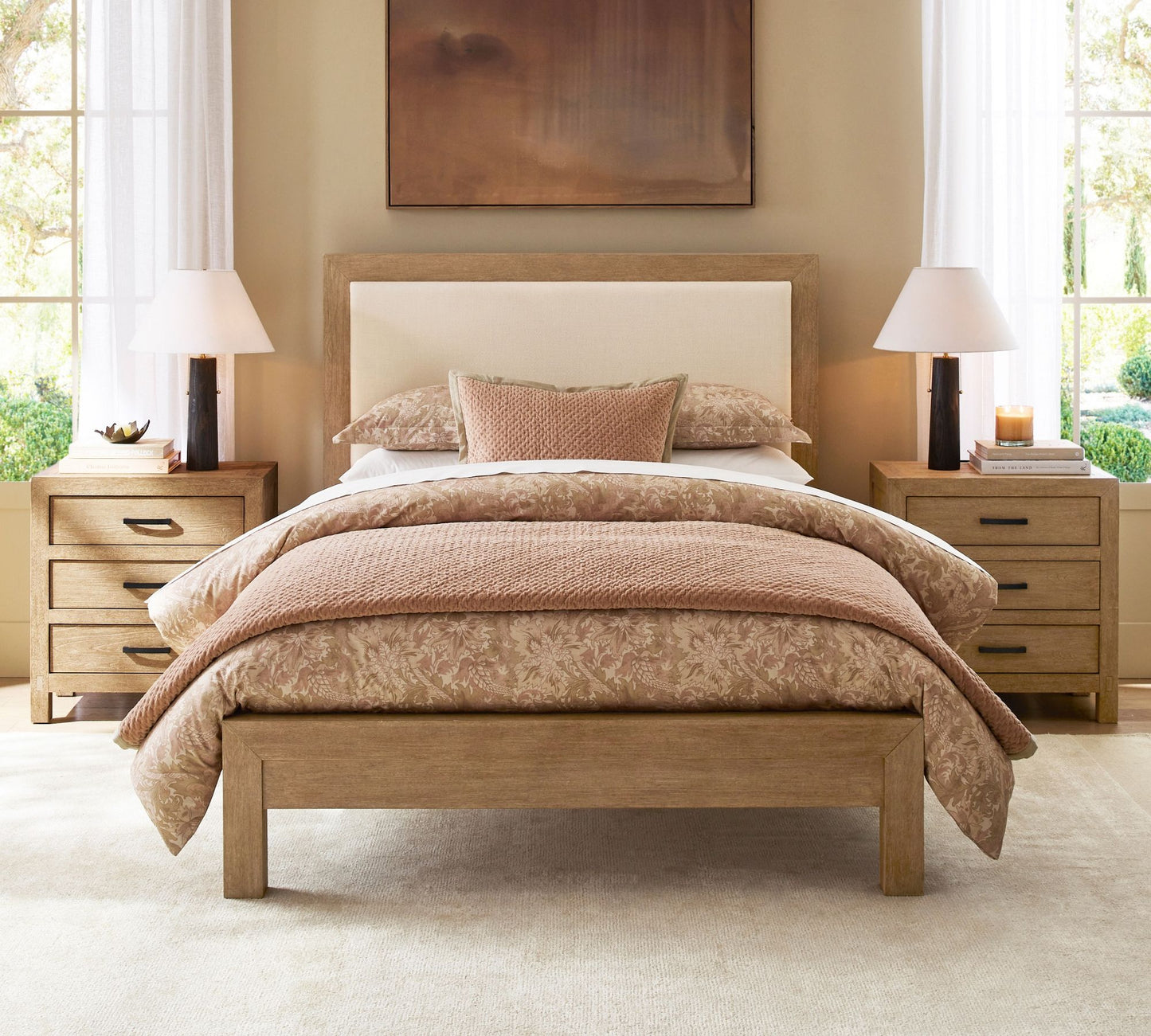Cama LIDIA (Tapizada)
