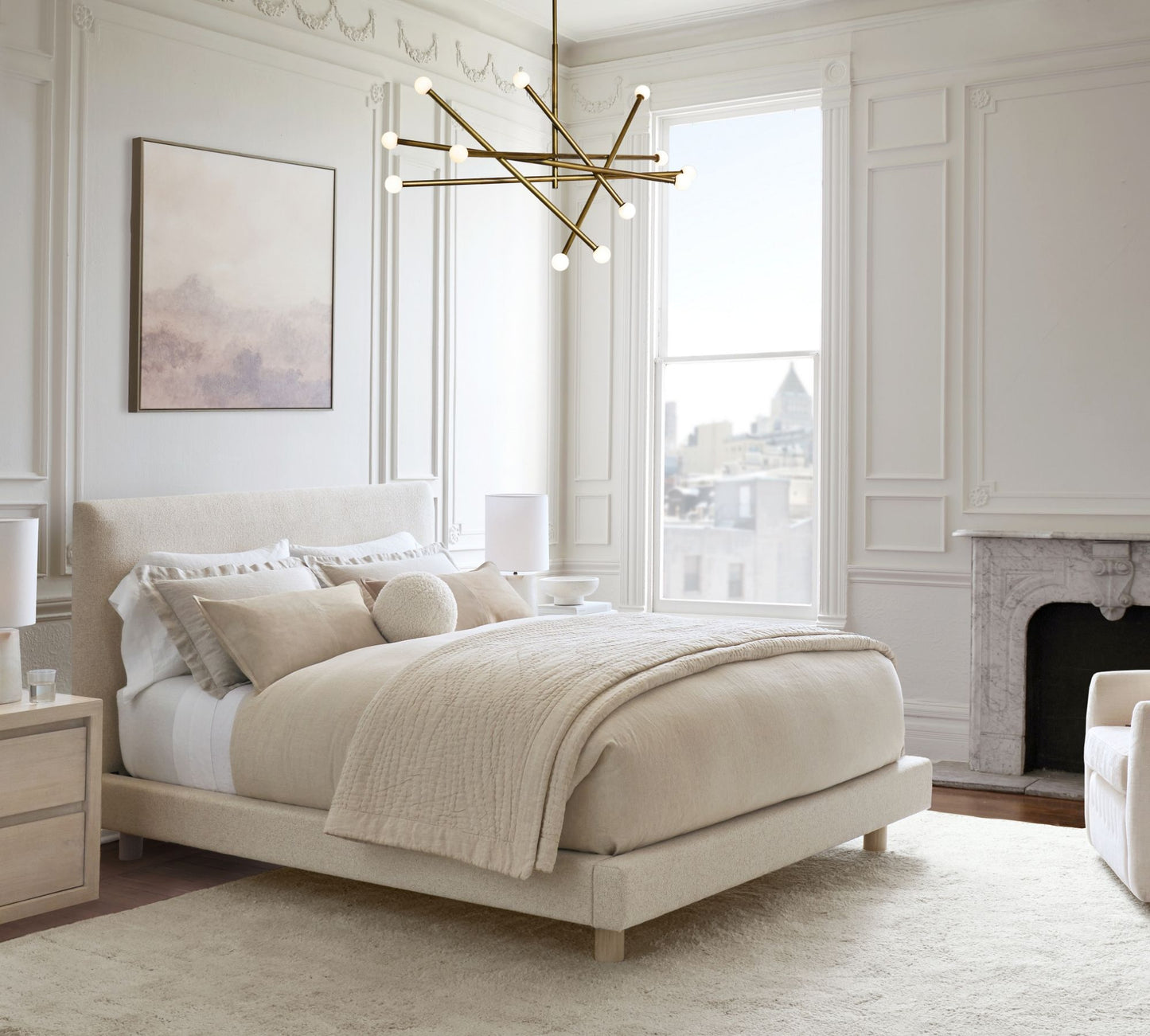 Cama ANDREA (Tapizada)